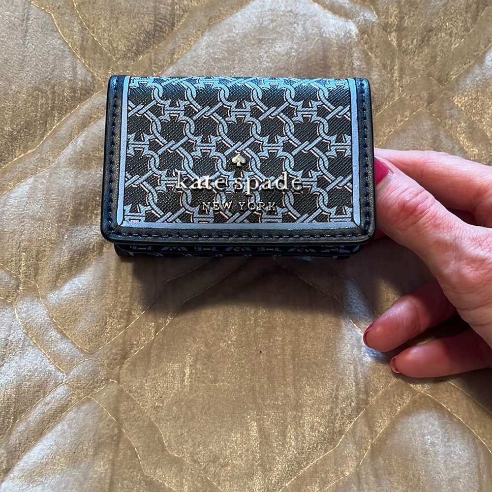 Kate Spade tri fold wallet
